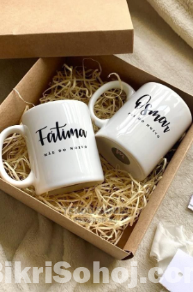 white mug